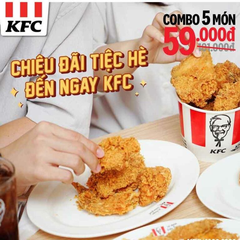 KFC khuyến mãi 59k