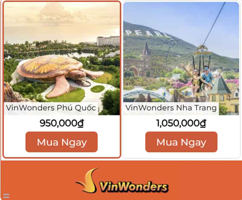 Giá vé VinWonder Nha Trang thay đổi theo mùa như thế nào?