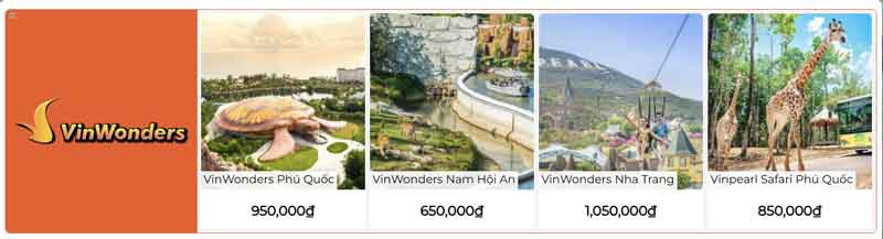 Giá vé VinWonder Nha Trang vào cổng: bí quyết đặt vé tiết kiệm