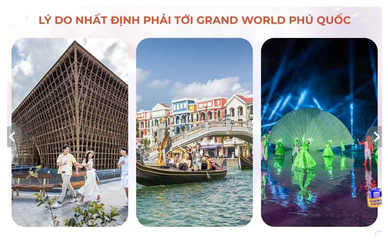 Vé Grand World Phú Quốc có mất phí không?