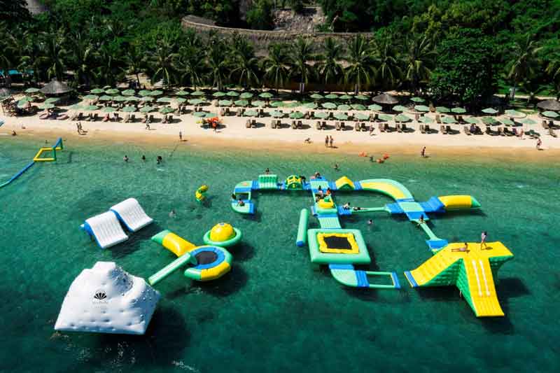 Hồ bơi, bãi biển và không gian đảo Hòn Tằm Nha Trang