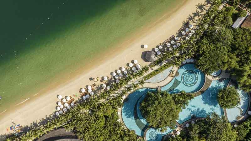 Hồ bơi, bãi biển và không gian đảo Hòn Tằm Nha Trang