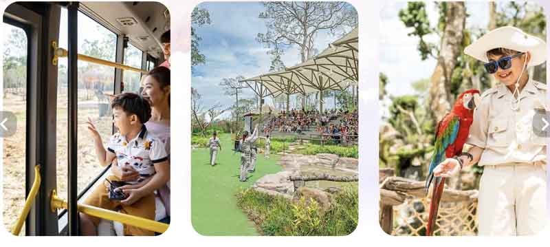 Vé Vinpearl Safari Phú Quốc bao gồm những trải nghiệm gì?