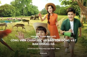 Vé Vinpearl Safari Phú Quốc 2026: Bảng Giá Mới Nhất & Cách Mua Rẻ