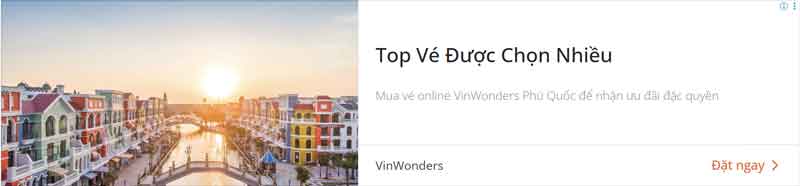 Giá Vé VinWonder Phú Quốc 2026 Top Vé Được Chọn Nhiều