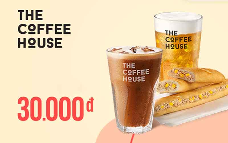 Voucher The Coffee House mới nhất 2026